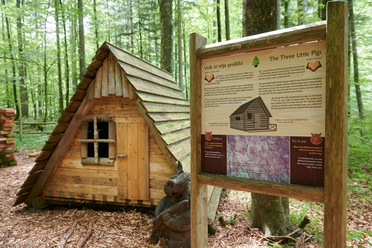 Hotel Eko Hisa-Eco House Na Razpotju Solčava Esterno foto